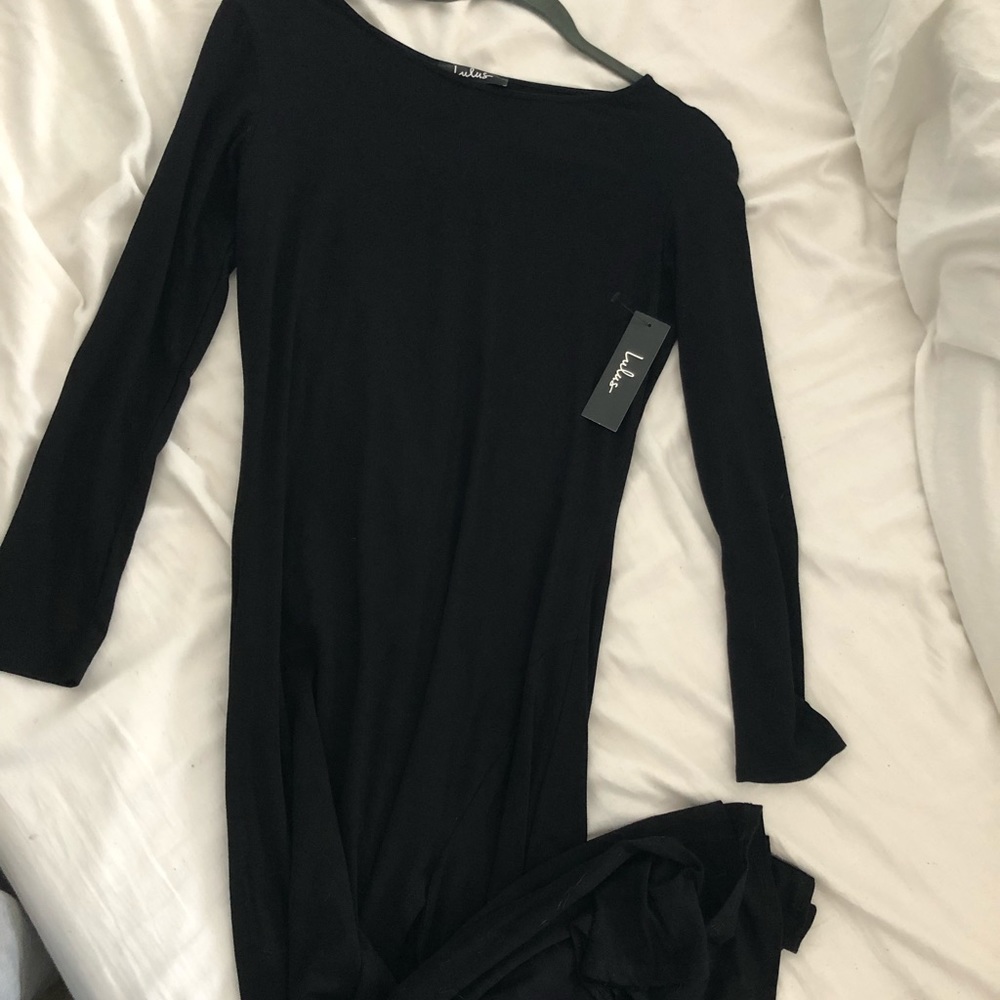 Long sleeve bodycon maxi dress